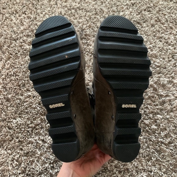 SOREL JOAN OF ARTIC WEDGE LACE BOOTIE - Picture 3 of 4